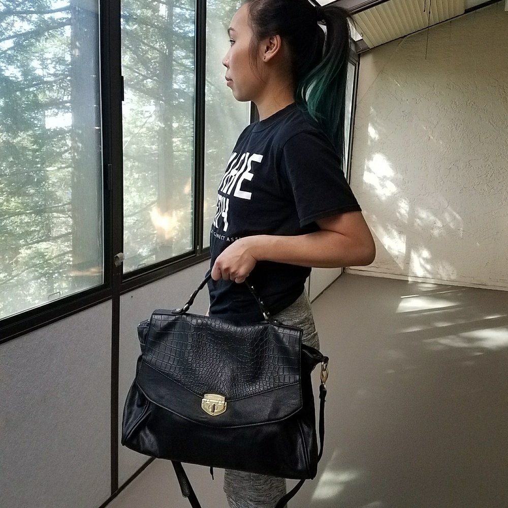 Black Briefcase Bag